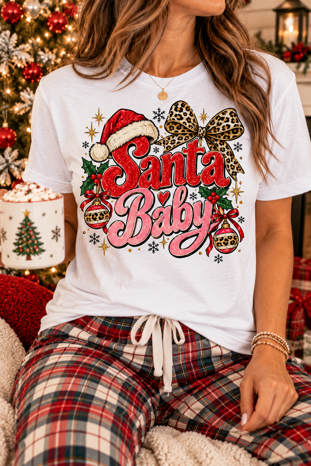 Santa Baby Christmas Tee