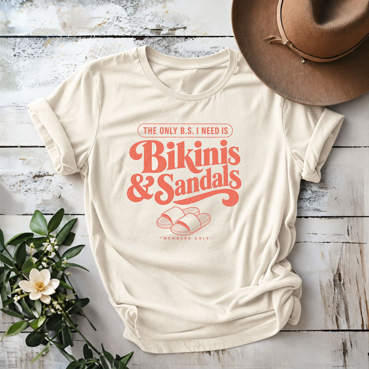 Bikinis & Sandals Tshirt