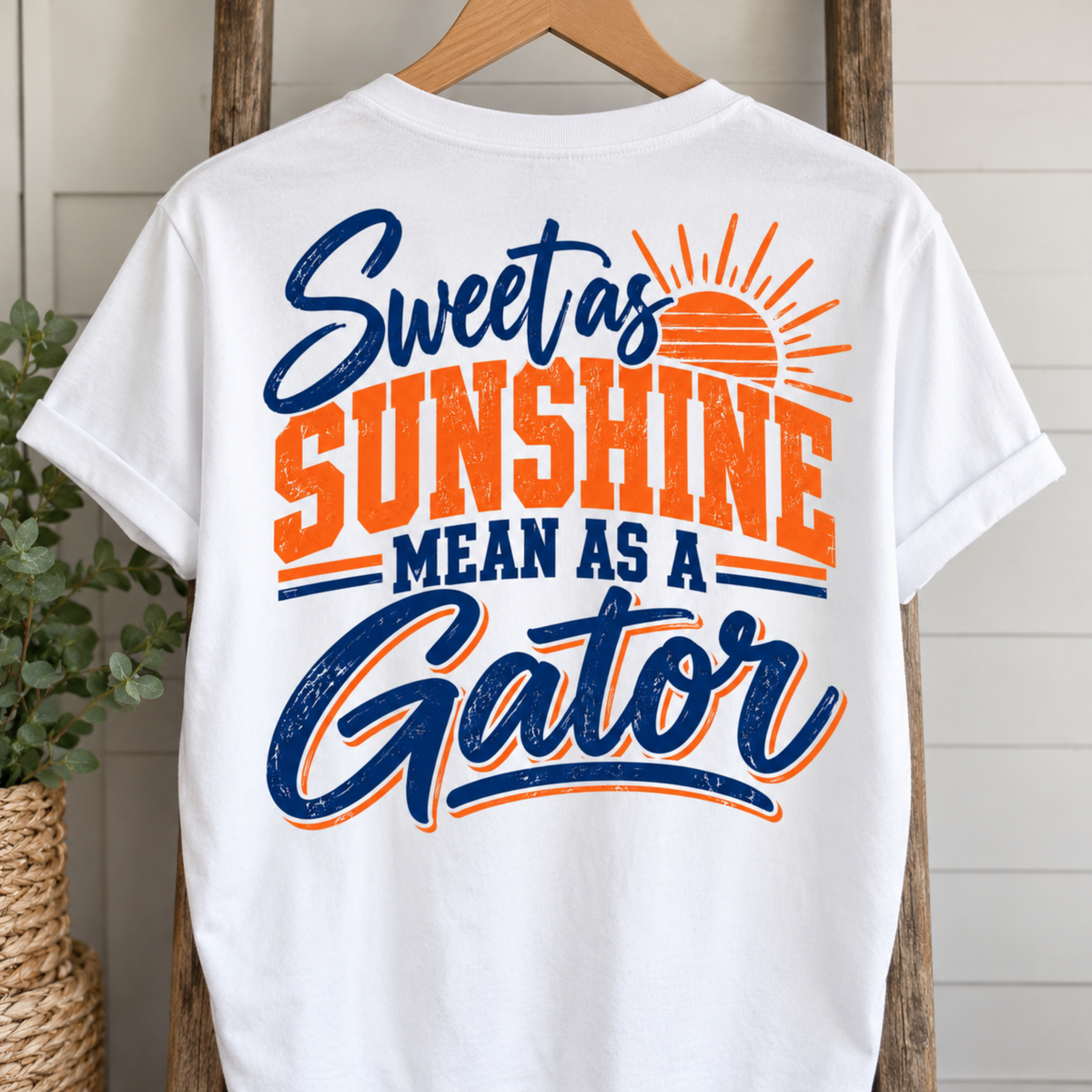 Sweet as Sunshine Mean as a Gator Tshirt