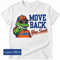 Move Back You Suck Gator Tshirt